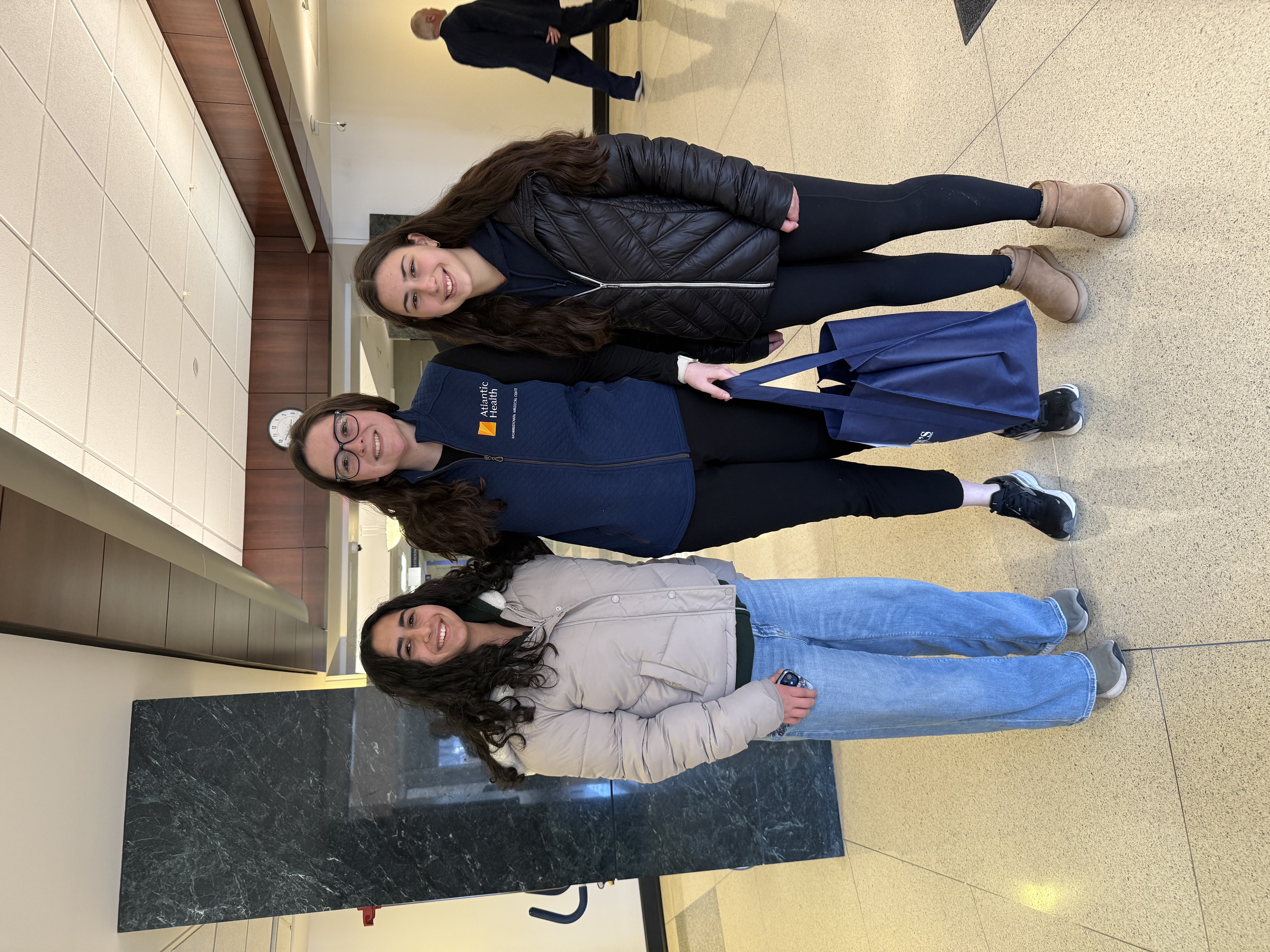 COPE members smiling together at the hospital